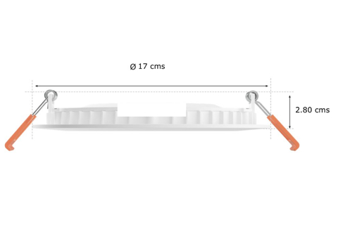 Imagen de Philips Hue White and Color Ambiance Bluetooth | Slim Smart Downlight 5"/6" | 3ª Geração l Luminária Spot Fino de Teto para Embutir l Extra Brilhante 1,200 lumen | Luminária Spot de Teto de Embutir | Compatível com a Alexa, Apple Homekit & Google Assistant