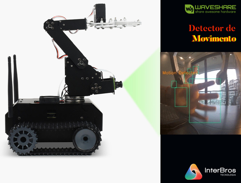 WaveShare JETANK AI Kit A, AI Tracked Mobile Robot, AI Vision Robot, NVIDIA Jetson Nano Developer Kit (B01) , Deep Learning, Autonomous Driving - loja online