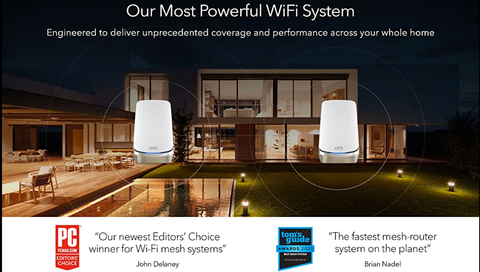 Netgear Orbi 900 Series Quad-Band l WiFi 6e Mesh 10.8Gbps RBKE964 , RBKE963, RBKE962, RBSE960, Até 200 Dispositivos - comprar online