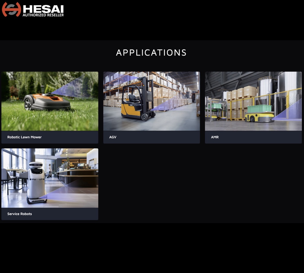 Hesai Tech LiDAR JT16 na internet