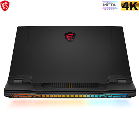 Image of MSI 17.3" GT77 Titan Gaming Laptop l 16 Cores CPU l Meta Universe Ready l Cooler Booster Titan l 1.5 GHz - 4.8 GHz Intel Core i9-12900 HX (12th Gen) l 32GB DDR5 RAM | 1TB NVMe SSD Gen4x4 l 17.3" 4K 3840 x 2160 120 Hz Display l NVIDIA GeForce RTX 3080 Ti (16GB GDDR6) l Win11 Pro l Dominância Total no mundo gamer l O Rei dos eSports l 12UHS-064