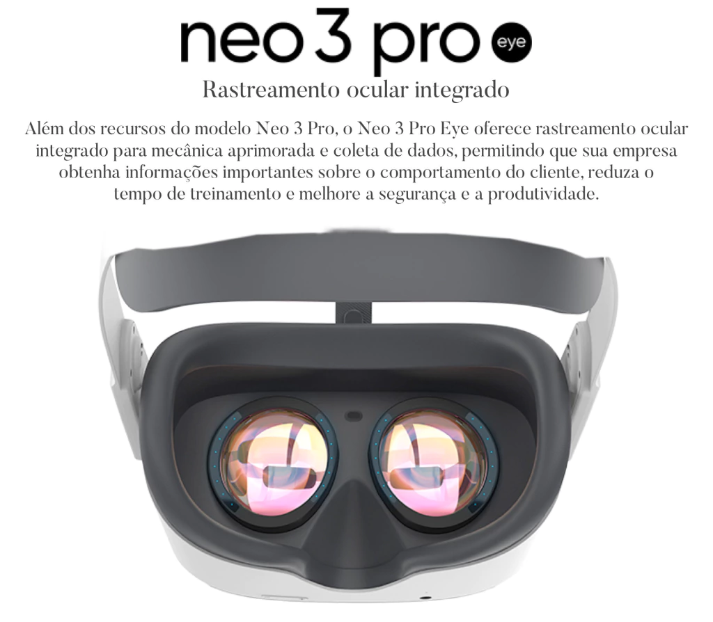 Pico Neo 3 Pro Eye Business , VR Headset All-in-one , 8GB RAM , 256GB ROM