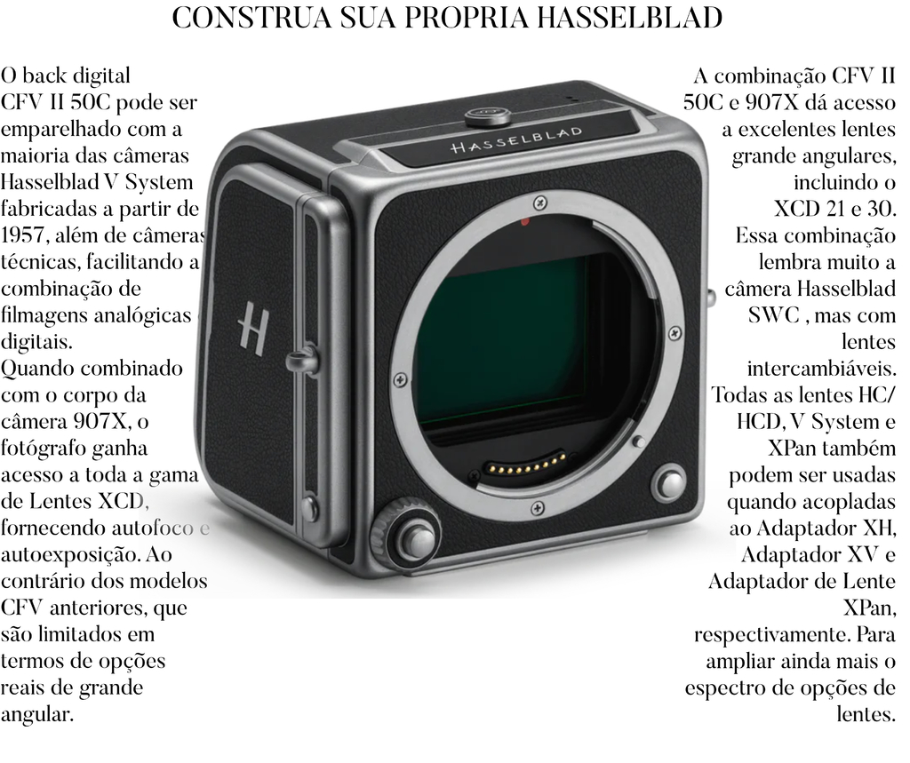 Hasselblad 907X Anniversary Edition Medium Format High End Camera Kit Edição Limitada on internet