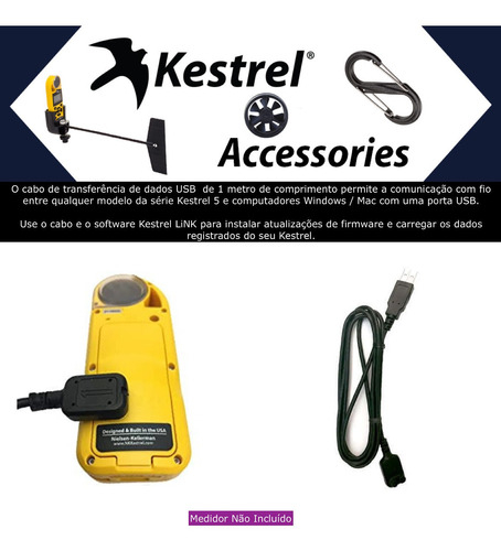 Kestrel Series 5000 Cabo USB - comprar online