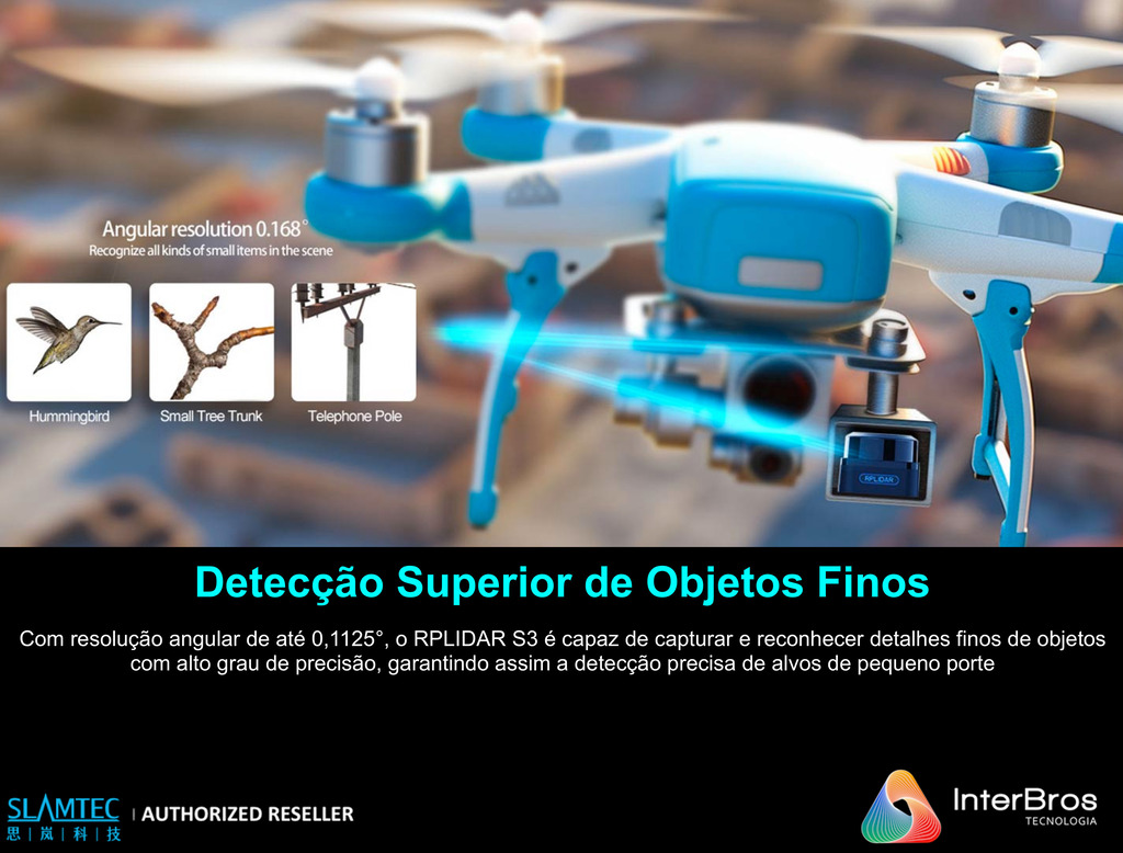 Slamtec RPLIDAR S3 LiDAR Sensor 2D 360º Dev Kit , 40 Meters , Indoor & Outdoor na internet