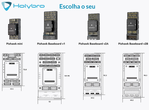 Holybro Pixhawk 6X (ICM-45686) + GPS + Power , 20315 , 20314 , 20301 , 20302 , 20296 , 20297 - comprar online