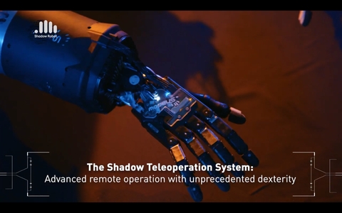 Shadow Robot Teleoperation System , Sistema de Teleoperação Tátil na internet