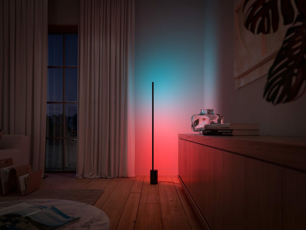 Philips Hue White & Color Ambiance Gradient Signe LED Floor Lamp + LED Table Lamp 2ª Geração - Loja do Jangão - InterBros