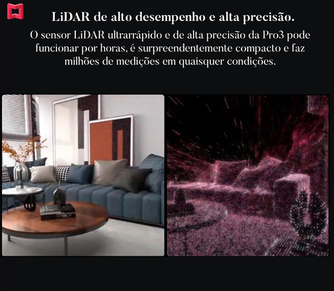 Matterport MC300 Pro3D Performance Kit BUNDLE 3 , Lidar Scanner , 134.2 megapixels - (cópia) - Loja do Jangão - InterBros