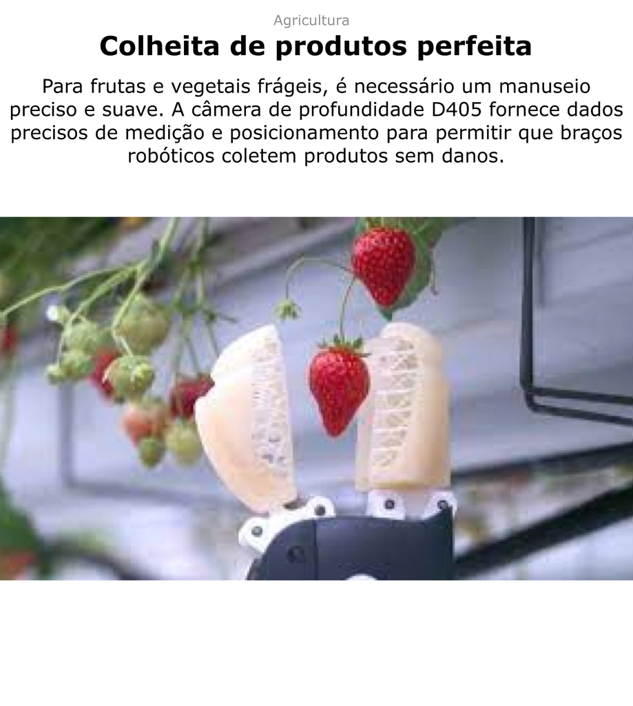 Intel RealSense Stereo Depth 3D Camera D405 Indoor e Outdoor en internet