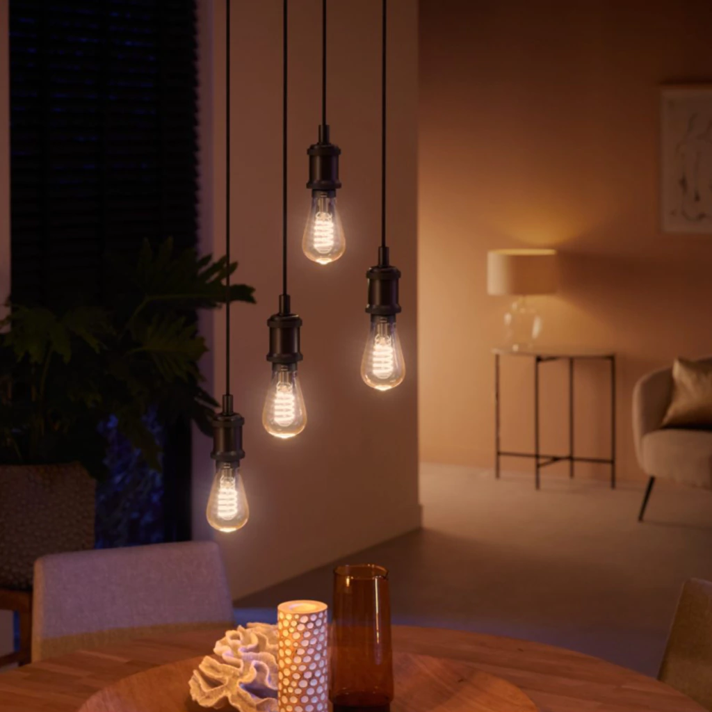 Philips Hue White Ambiance Dimmable Smart Filament l Estilo Edison ST23 l Lâmpada LED de Filamento Vintage l 2ª Geração l Mais Brilhantes l Branco Quente a Branco Frio | Compatível com Alexa, Apple Homekit & Google Assistant | Funciona com Bluetooth e/ou com a Hue Bridge - online store