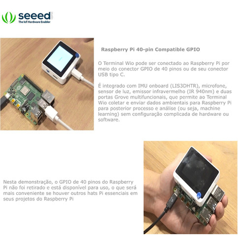 Wio Terminal ATSAMD51 Core with Realtek RTL8720DN | Raspberry Pi | Arduino | TinyML |Terminal Python Microcontrolador Sem Fio | Bluetooth & Wi-Fi - online store