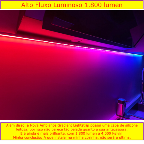 Nova Philips Hue Ambiance Gradient Lightstrip , Extensão de 1 metro , Requer Kit Base - Loja do Jangão - InterBros