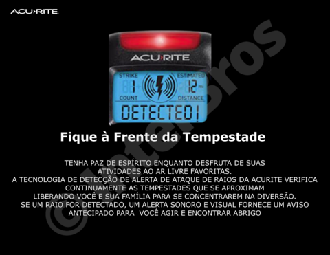 Imagem do AcuRite 02020 Detector Raios Portátil De Bolso