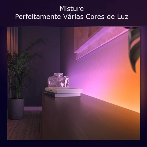 Nova Philips Hue Ambiance Gradient Lightstrip , Extensão de 1 metro , Requer Kit Base - loja online