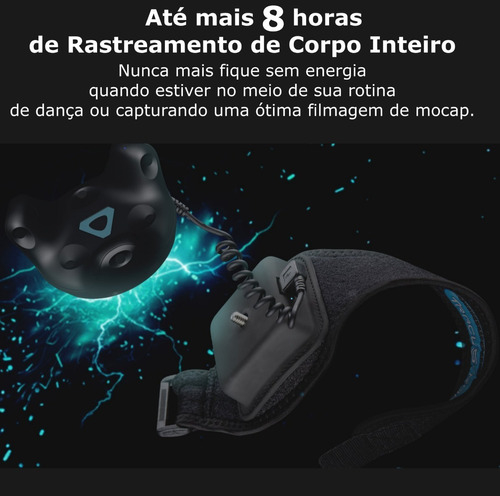 Cintas Rebuff Plus com Bateria Integrada para HTC VIVE Trackers até mais 8 Horas en internet