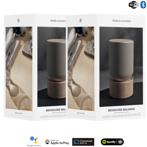 Bang & Olufsen Beosound Balance, OAK , Wireless Smart 360º Speaker, Poderoso Som de 850W , Recomendado para áreas de 10m² até 80m² - comprar online