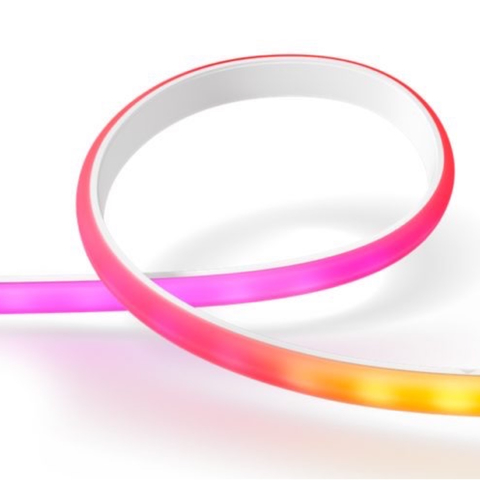 Nova Philips Hue Ambiance Gradient Lightstrip , Extensão de 1 metro , Requer Kit Base - loja online