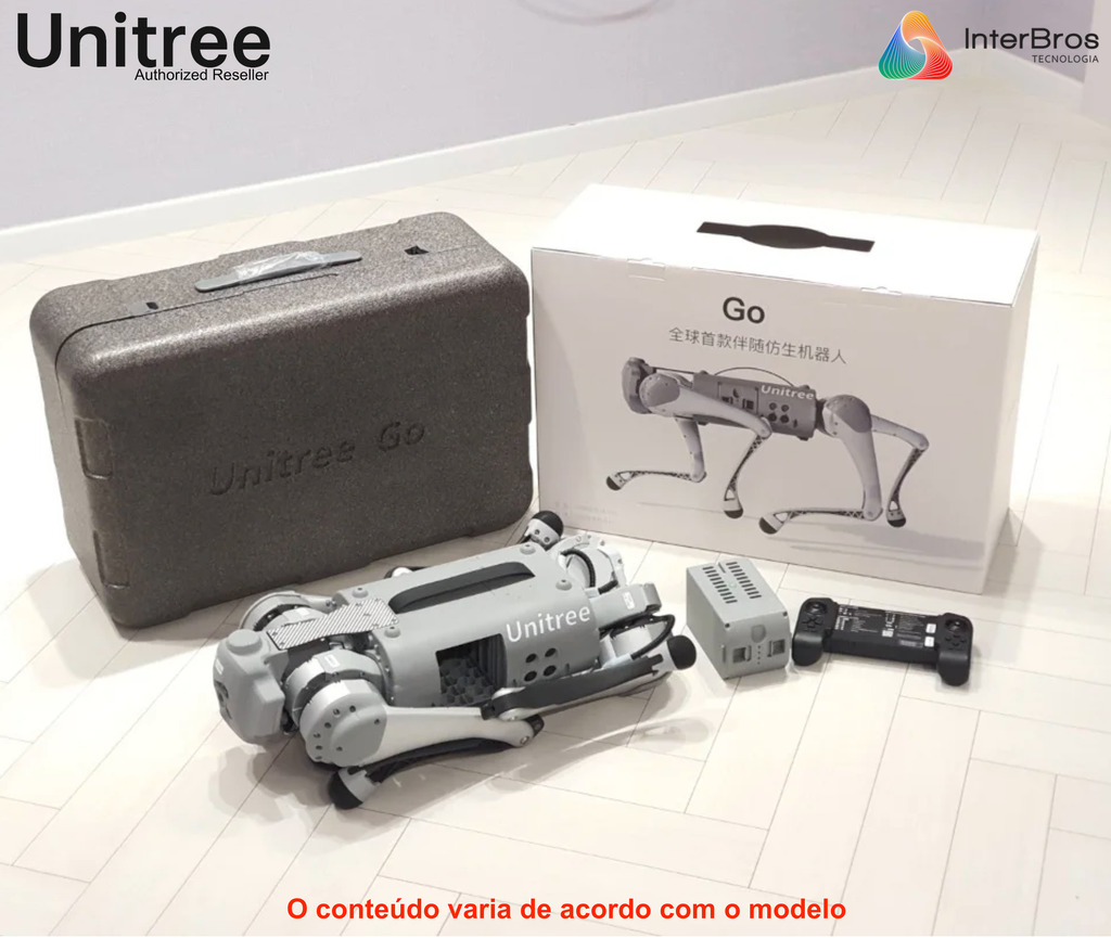 Imagem do UNITREE GO 2 EDU PLUS U2 , NVIDIA Jetson Orin NX 16GB 100Tops