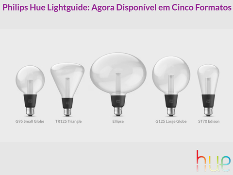 Imagen de Philips Hue Lightguide G40 Large Globe Smart LED Bulb