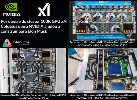 NVIDIA HGX A100 640 GB , 8x A100 80 GB - Loja do Jangão - InterBros