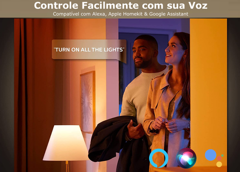 Philips Hue White Ambiance Dimmable Smart Filament G40 l Lâmpada Globo Gigante l LED de Filamento Vintage l 2ª Geração l Mais Brilhantes l Branco Quente a Branco Frio | Compatível com Alexa, Apple Homekit & Google Assistant | Funciona com Bluetooth e/ou com a Hue Bridge - Loja do Jangão - InterBros