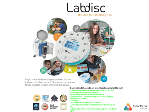 Globisens Labdisc Physio (Física) , Educacional , Boxlight LD12-PHY - comprar online