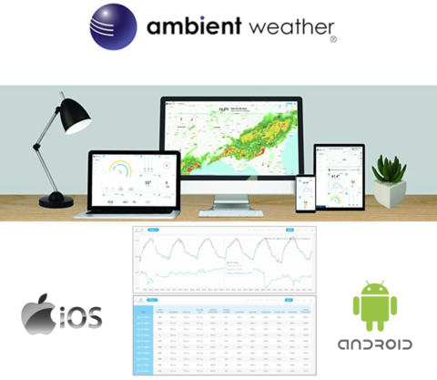 Ambient Weather Estação Metereológica Ultrassônica WiFi | Sensor de Raios e Tempestades | Sensor de Umidade do Solo | Sensor de Piscina | Compatível com Alexa e Google | Internet Conectada - buy online