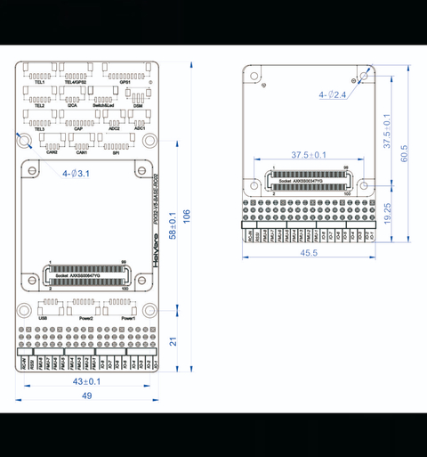 Holybro Pixhawk Pix32 v6​ l Sistema de Voo & GPS l Controlador de voo modular l UAVs & Drones l 11056 l 20190 l 20191 l 20192 l 20193 l Escolha seu Kit on internet