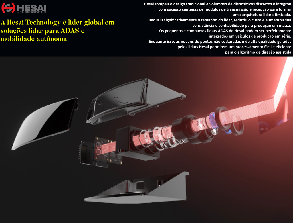 Hesai Tech LiDAR Panda XT16 / XT32 - loja online