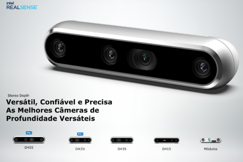 Intel Realsense Stereo Depth 3D Camera D435i - comprar online