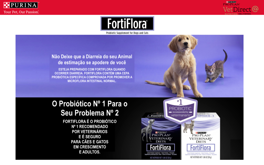 Purina Pro Plan FortiFlora Probiotics for Dogs | Probiótico para Cães | 90 Tabletes - loja online