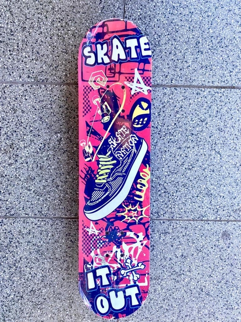 Skate Patineta doble estampa 80cm