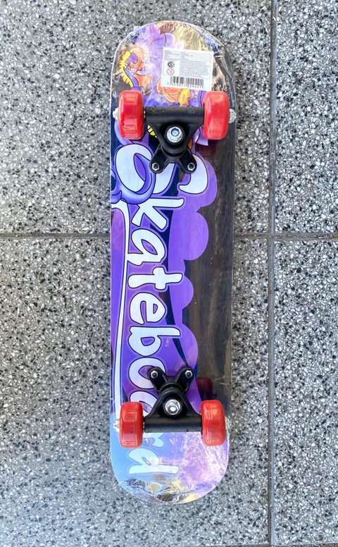 Skate patineta estampa doble 80cm