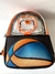 Mochila Basquet con Luz LED, Aro y Pelota 18"