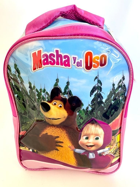 Mochila Jardín Masha y el Oso 12"