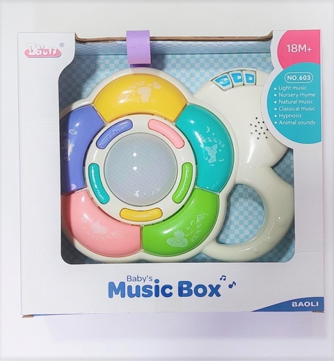 Flor Musical con Sonidos Relajantes