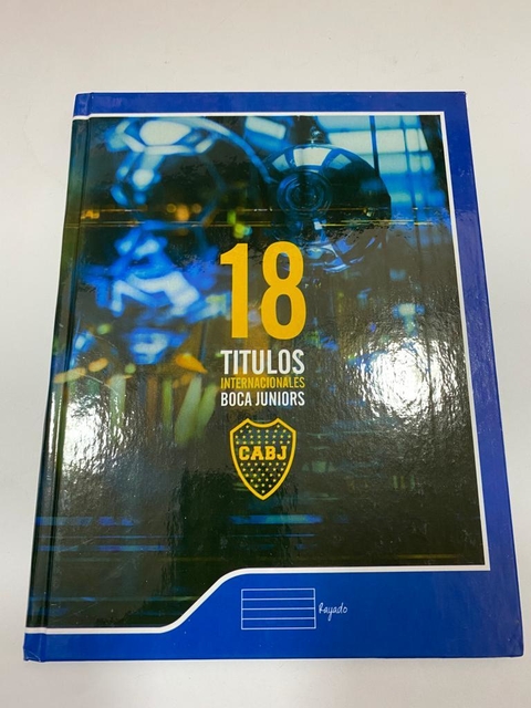 Cuaderno Boca Juniors Tapa Dura