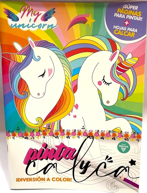 Pinta y Calca Unicornios