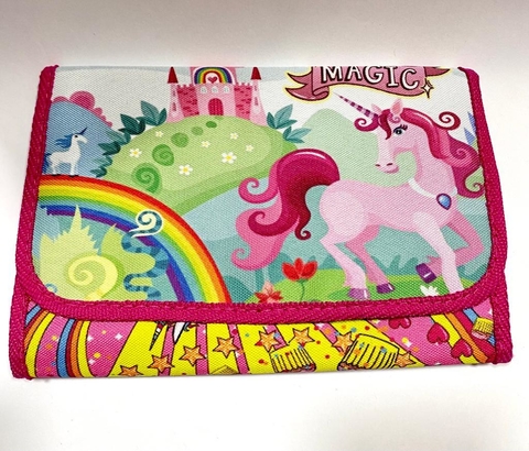 Cartuchera Desplegable Unicornios