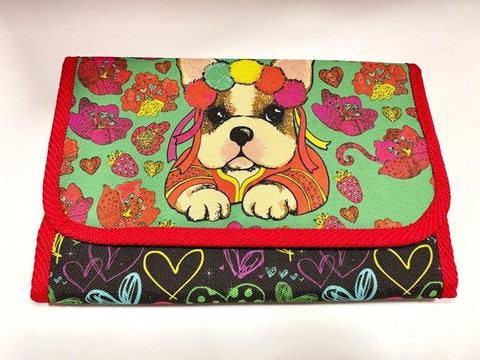 Cartuchera Desplegable Perrito