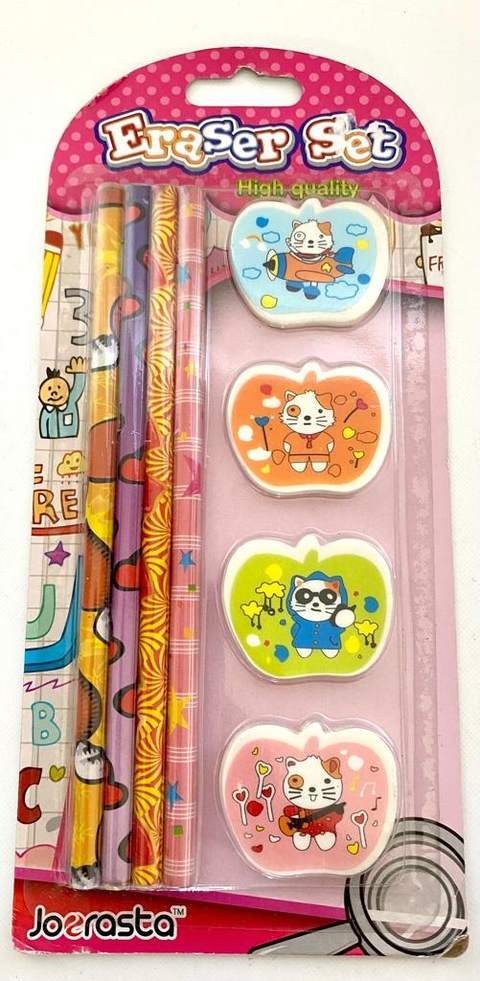 Set Escolar Gatitos