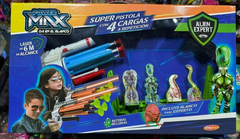 Pistola Power max con Aliens