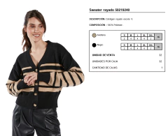 50219240 EN STOCK NEGRO/VISON