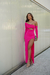 Vestido longo manga luvinha | Pink na internet