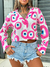 Cropped | Olho grande rosa