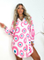 Chemise olho grande | Rosa - comprar online