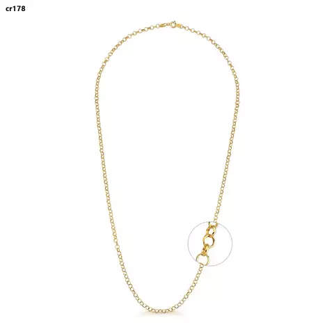 CORDÃO OCA PORTUGUESA 3,5MM CR178 - comprar online