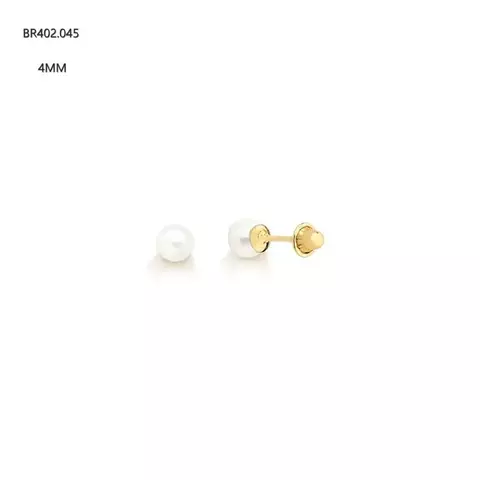 BRINCO PEROLA 4MM BR402