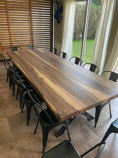 MESA DE GUAYUBIRA PATAS HIERRO UPN (SOLO MESA) - comprar online
